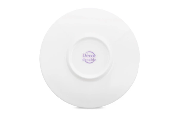 Сервиз чайный Decor de table Плиссе на 6 персон 20 предметов, фарфор костяной, п/к