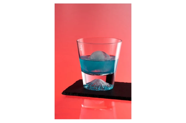 Стакан Tajima Glass Гора Фудзи 270 мл, стекло, деревянная коробка