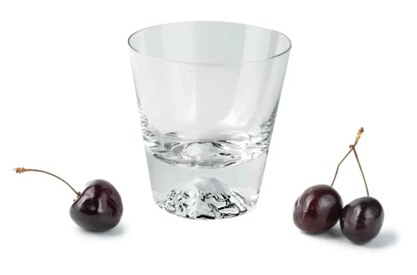 Стакан Tajima Glass Гора Фудзи 270 мл, стекло, деревянная коробка