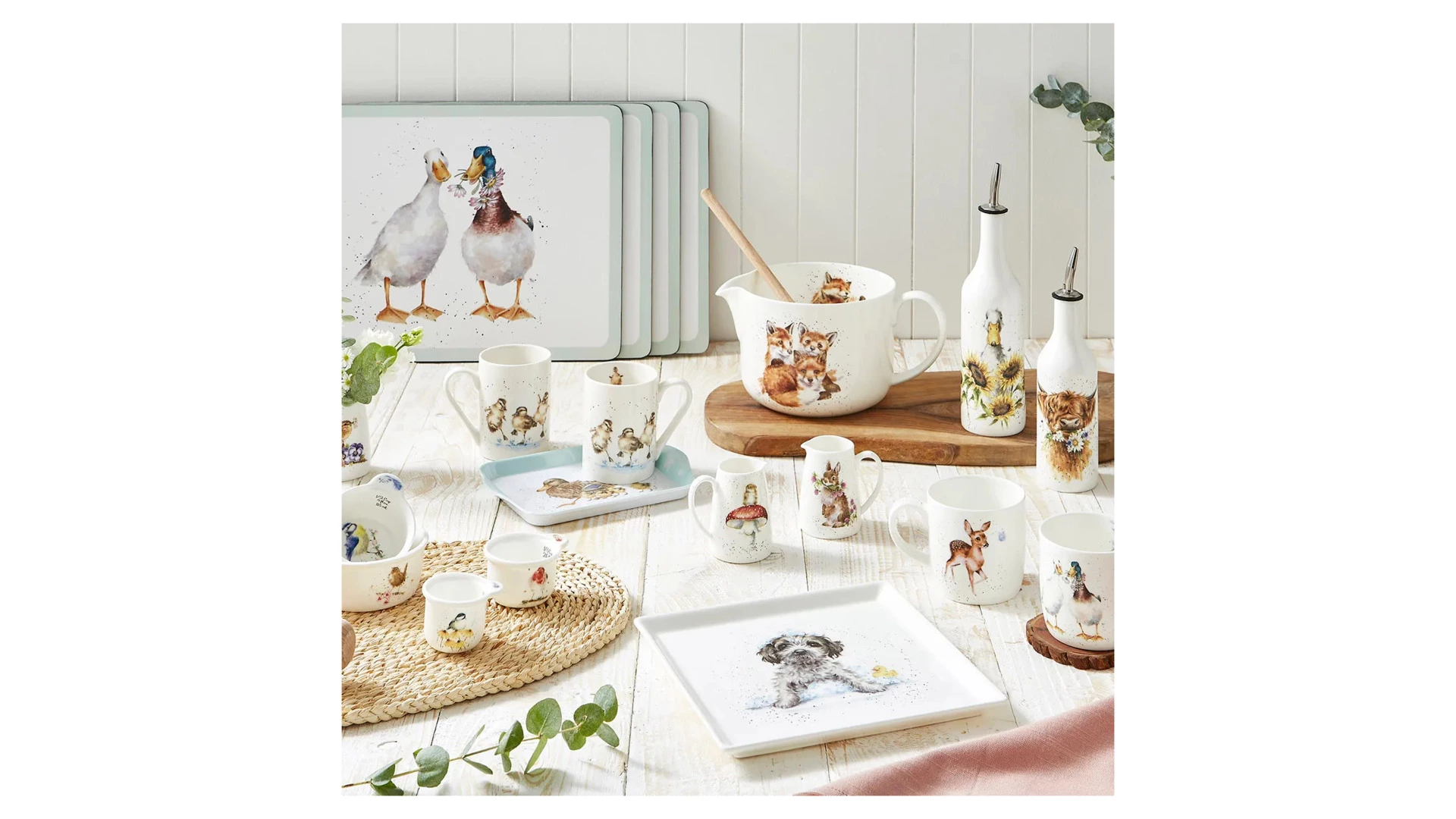 Кружка Royal Worcester Забавная фауна Пес Сладок сон трудящегося 310 мл, фарфор костяной