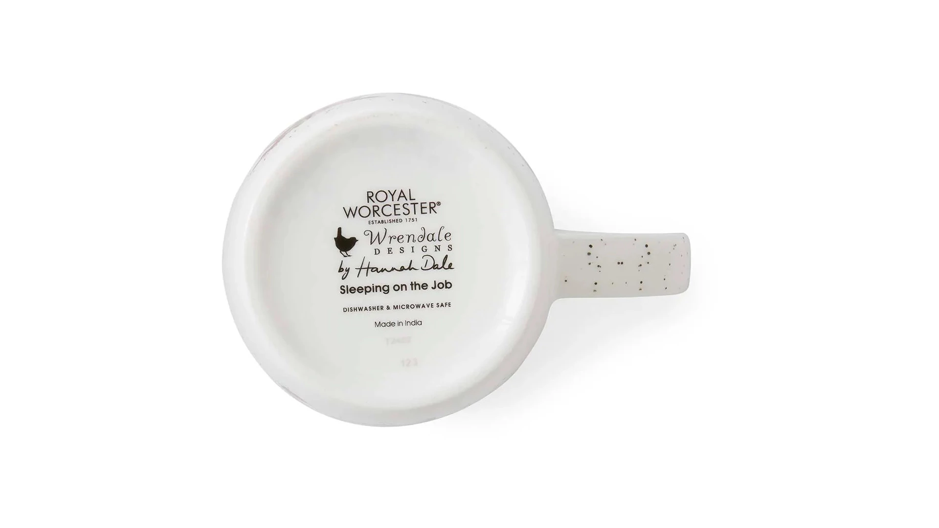 Кружка Royal Worcester Забавная фауна Пес Сладок сон трудящегося 310 мл, фарфор костяной