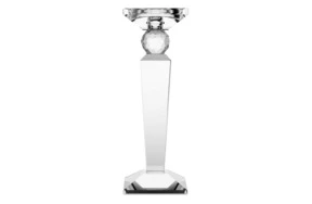 Подсвечник Decor de table Хрустальное вдохновение 9х9х25 см, хрусталь бессвинцовый, п/к