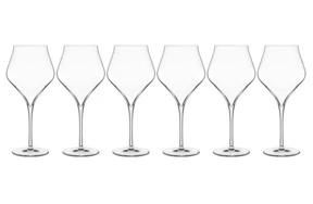 Набор бокалов для красного вина Luigi Bormioli Супремо Бургундское 650 мл, 6 шт, стекло хрустальное