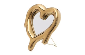 Рамка для фото Selleti Сердце 30х35 см, фарфор, золотистая