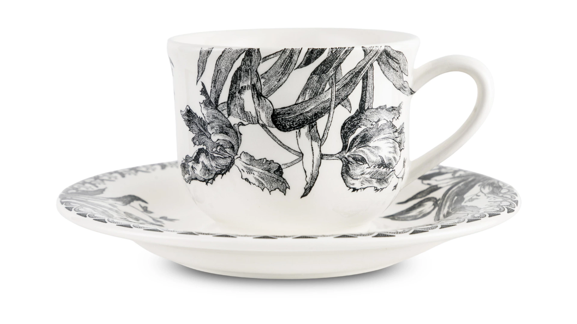 Сервиз чайный Gien Тюльпаны на 6 персон 21 предмет, фаянс