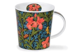 Кружка для чая и кофе Dunoon Искусство и Ремесла Ирис Ломонд 320 мл, фарфор костяной