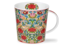 Кружка для чая и кофе Dunoon Искусство и Ремесла Роза Ломонд 320 мл, фарфор костяной