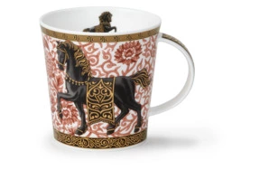 Кружка Dunoon Лошадь Кернгорм 480 мл, фарфор костяной