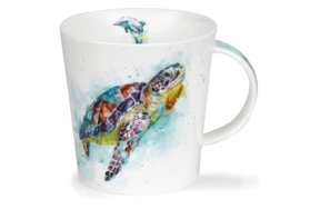 Кружка Dunoon Морские ласты Кернгорм 480 мл, фарфор костяной