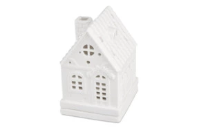 Подсвечник-Домик для чайной свечи Decor de table 9х10х13,5 см, фарфор