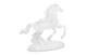 Фигурка Decor de Table Pate de Verre Cristal Лошадка 15х14 см, белая, хрустальное тесто, п/к