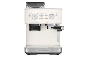 Полуавтоматическая эспрессо машина с кофемолкой KitchenAid, 5KES6551EPL, фарфорово-белый