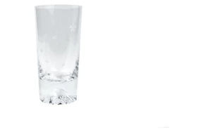 Стакан Tajima Glass Фудзи Сакура Кирико 400 мл, стекло, деревянная коробка