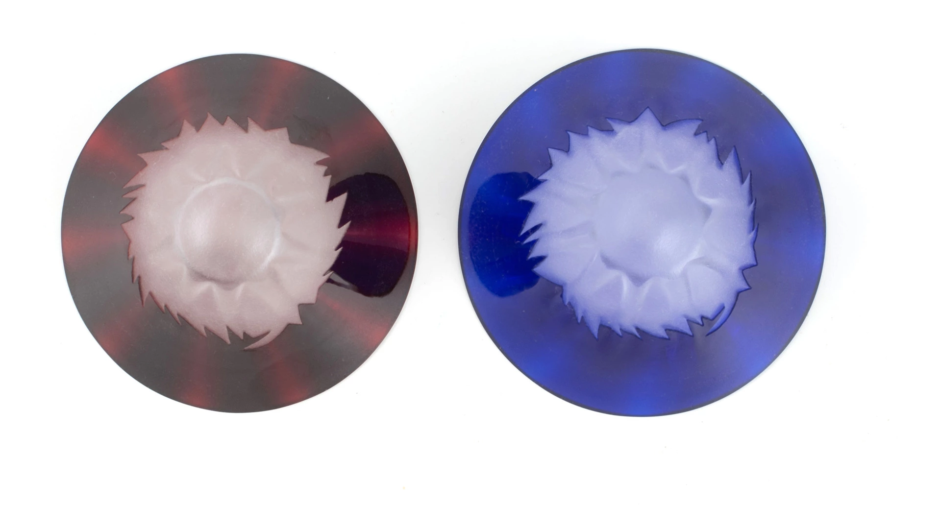 Набор праздничных рюмок Tajima Glass Фудзи 55 мл, 2 шт, стекло, деревянная коробка