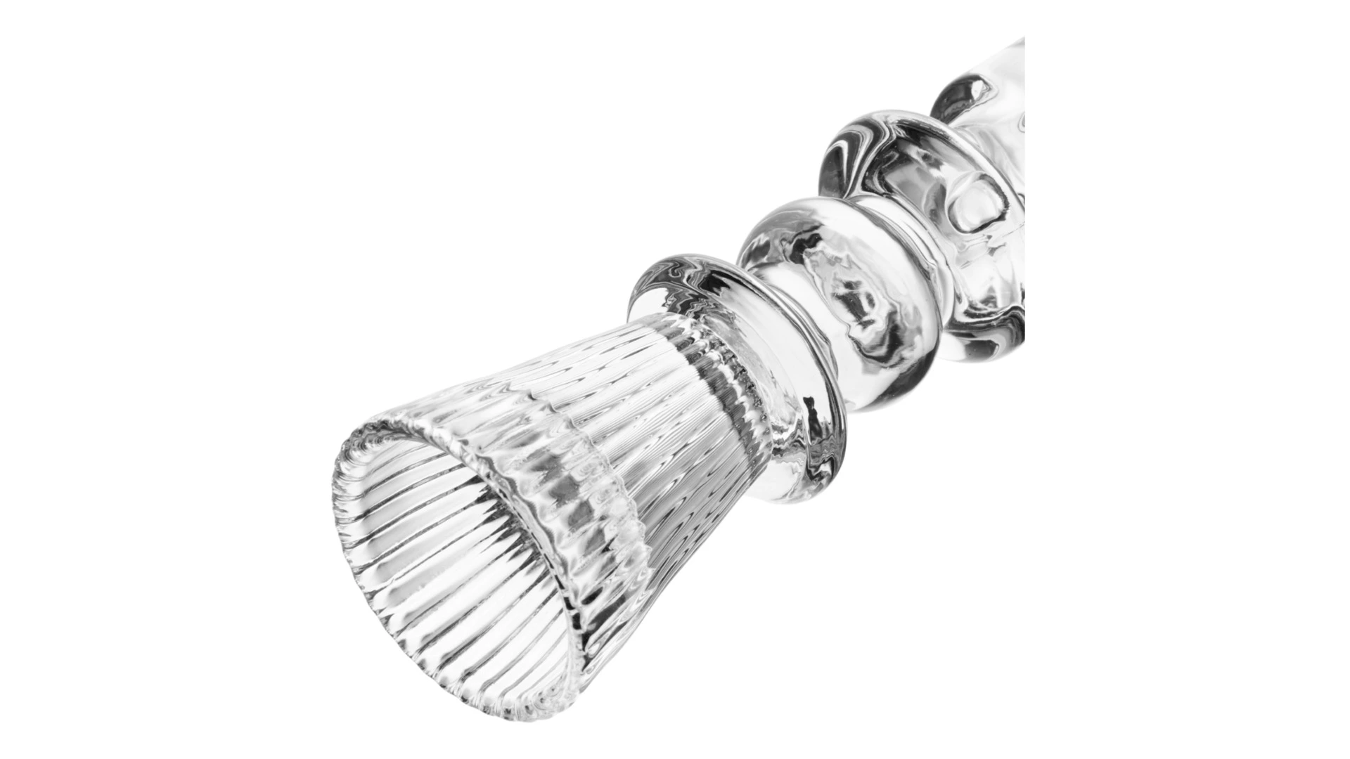 Подсвечник Decor de Table Корнет 19,6 см, стекло