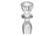 Подсвечник Decor de Table Меандр 25,5 см, стекло