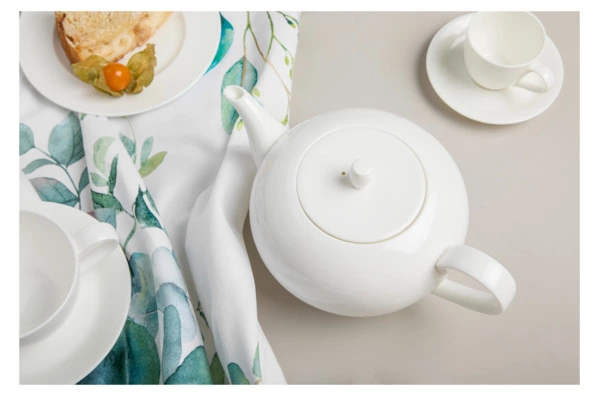 Чашка для эспрессо с блюдцем Narumi Терраса 100 мл, рельеф, фарфор костяной