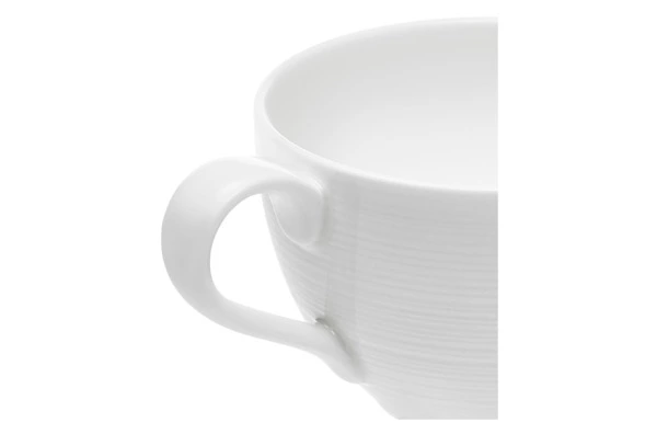 Чашка для эспрессо с блюдцем Narumi Терраса 100 мл, рельеф, фарфор костяной