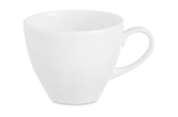 Чашка для эспрессо с блюдцем Narumi Белый декор 120 мл, фарфор костяной