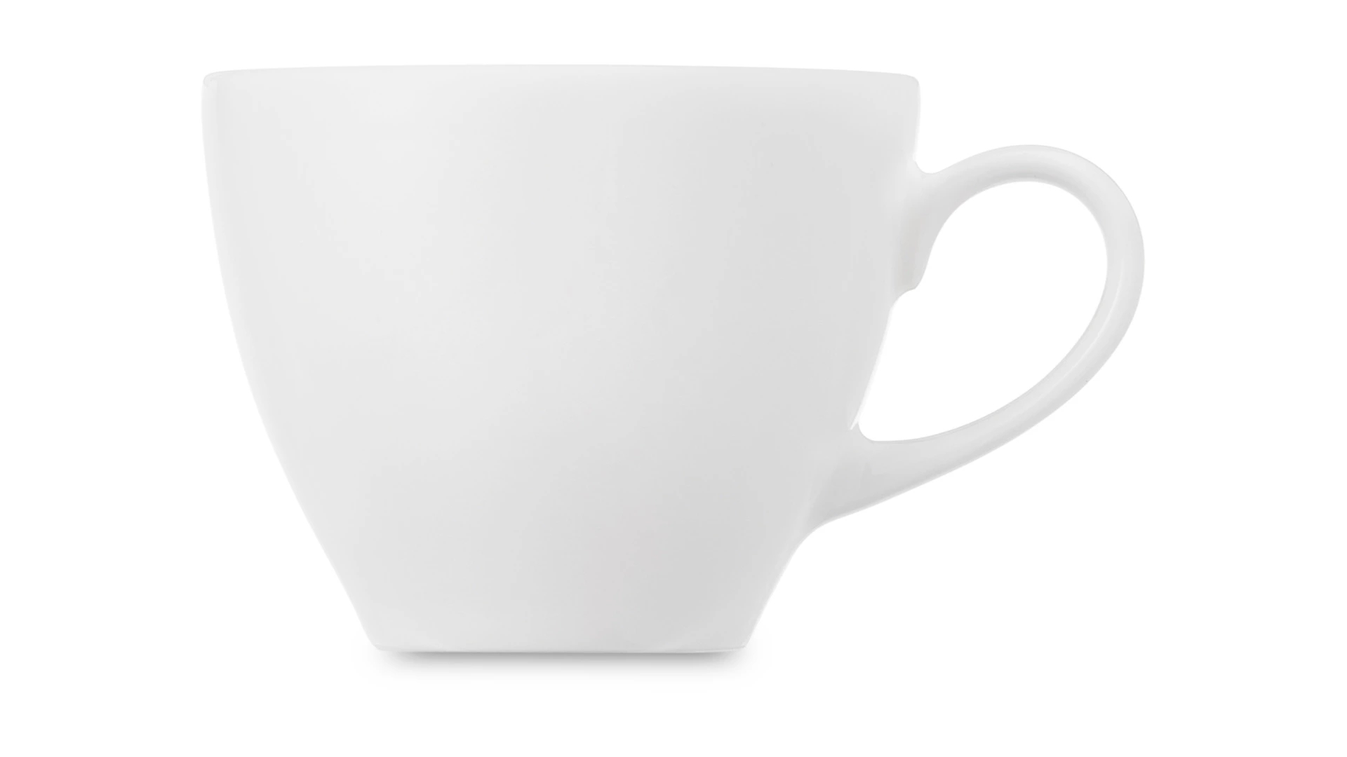 Чашка для эспрессо с блюдцем Narumi Белый декор 120 мл, фарфор костяной