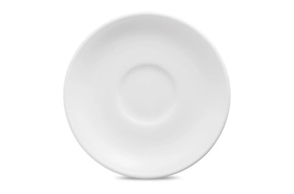 Чашка для эспрессо с блюдцем Narumi Белый декор 110 мл, фарфор костяной