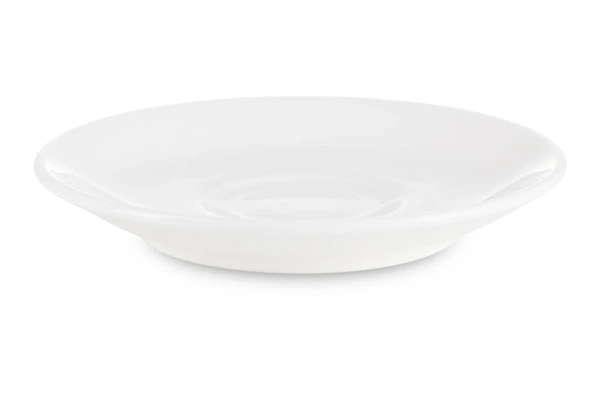 Чашка для эспрессо с блюдцем Narumi Белый декор 110 мл, фарфор костяной