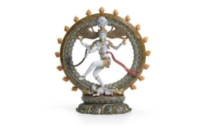 Скульптура Lladro Шива Натарраджа 19х44 см, фарфор