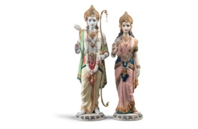 Скульптура Lladro Рама и Сита 47 см, фарфор