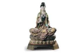 Скульптура Lladro Кван Инь 59 см, фарфор