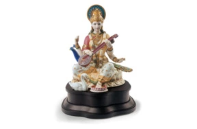 Скульптура Lladro Сарасвати 51 см, фарфор