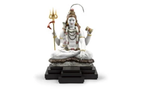 Скульптура Lladro Господь Шива 62 см, фарфор