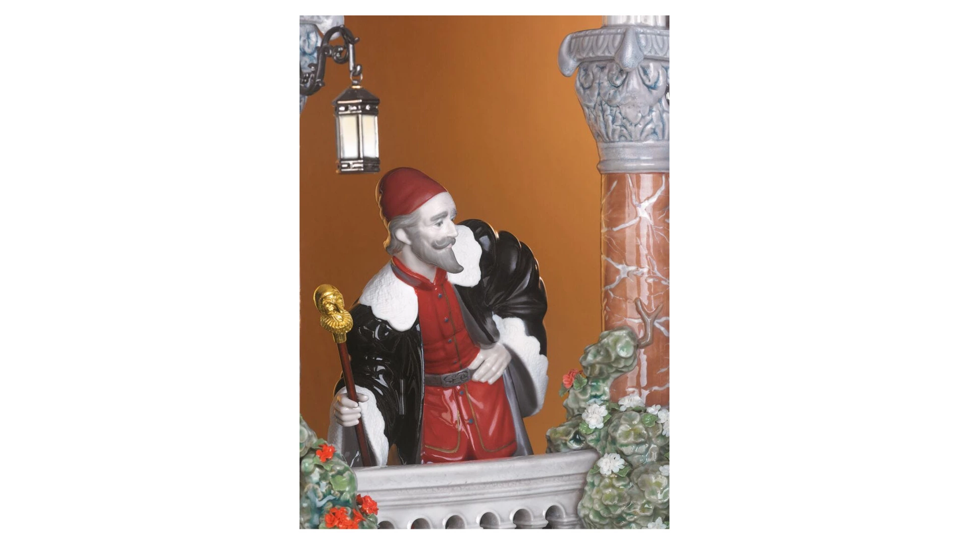 Скульптура Lladro Карнавал в Венеции 91х144 см, фарфор