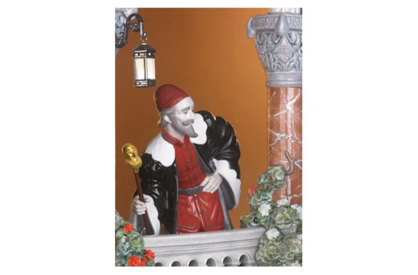 Скульптура Lladro Карнавал в Венеции 91х144 см, фарфор