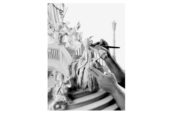 Скульптура Lladro Карнавал в Венеции 91х144 см, фарфор