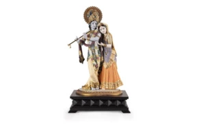 Скульптура Lladro Радха Кришна 53 см, фарфор