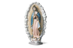 Фигурка Lladro Дева Гваделупская 45 см, фарфор