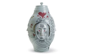 Ваза Lladro "Разговор". Ограниченная серия