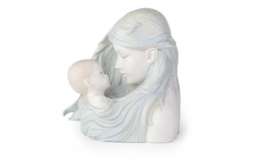 Фигурка Lladro Ласковая мать 25 см, фарфор