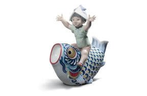 Фигурка Lladro Праздник Дня мальчиков 27 см, фарфор