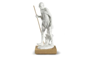 Фигурка Lladro Махатмы Ганди Белый вариант 34 см, фарфор