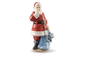 Скульптура Lladro Санта рядом 33 см, фарфор