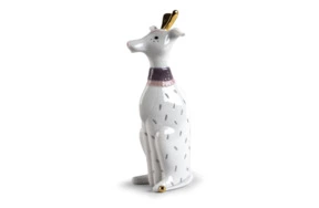 Фигурка Lladro Необычные друзья – собака и кошка 23 см, фарфор