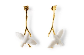 Сережки длинные Lladro Магический лес