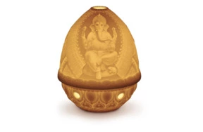 Литопан Lladro Бог Ганеша 9х12 см