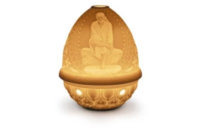 Литопан Lladro Сай Баба 9х12 см