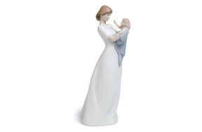 Скульптура Lladro Сокровище матери 32 см, фарфор
