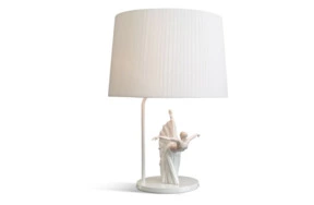 Лампа настольная Lladro Жизель Арбеск 57 см, фарфор