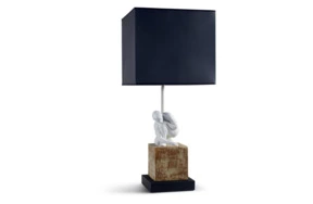 Лампа настольная Lladro Scientia Man 67 см, фарфор