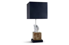 Лампа настольная Lladro Scientia Man 67 см, фарфор