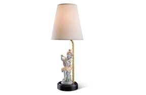 Лампа настольная Lladro Господь Кришна 52 см, фарфор